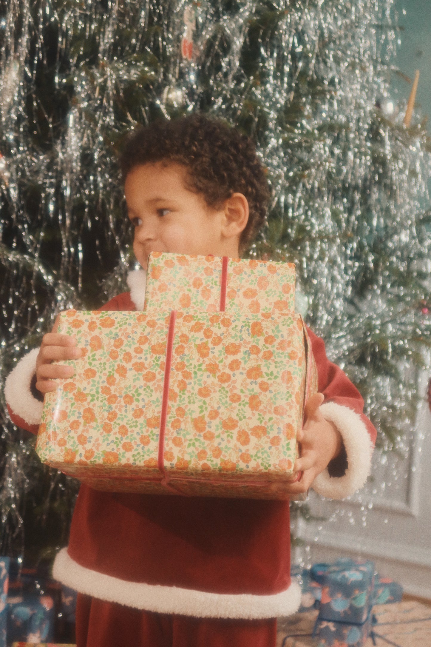 Robe de Noël Konges Sløjd pour enfant - Jolly Red