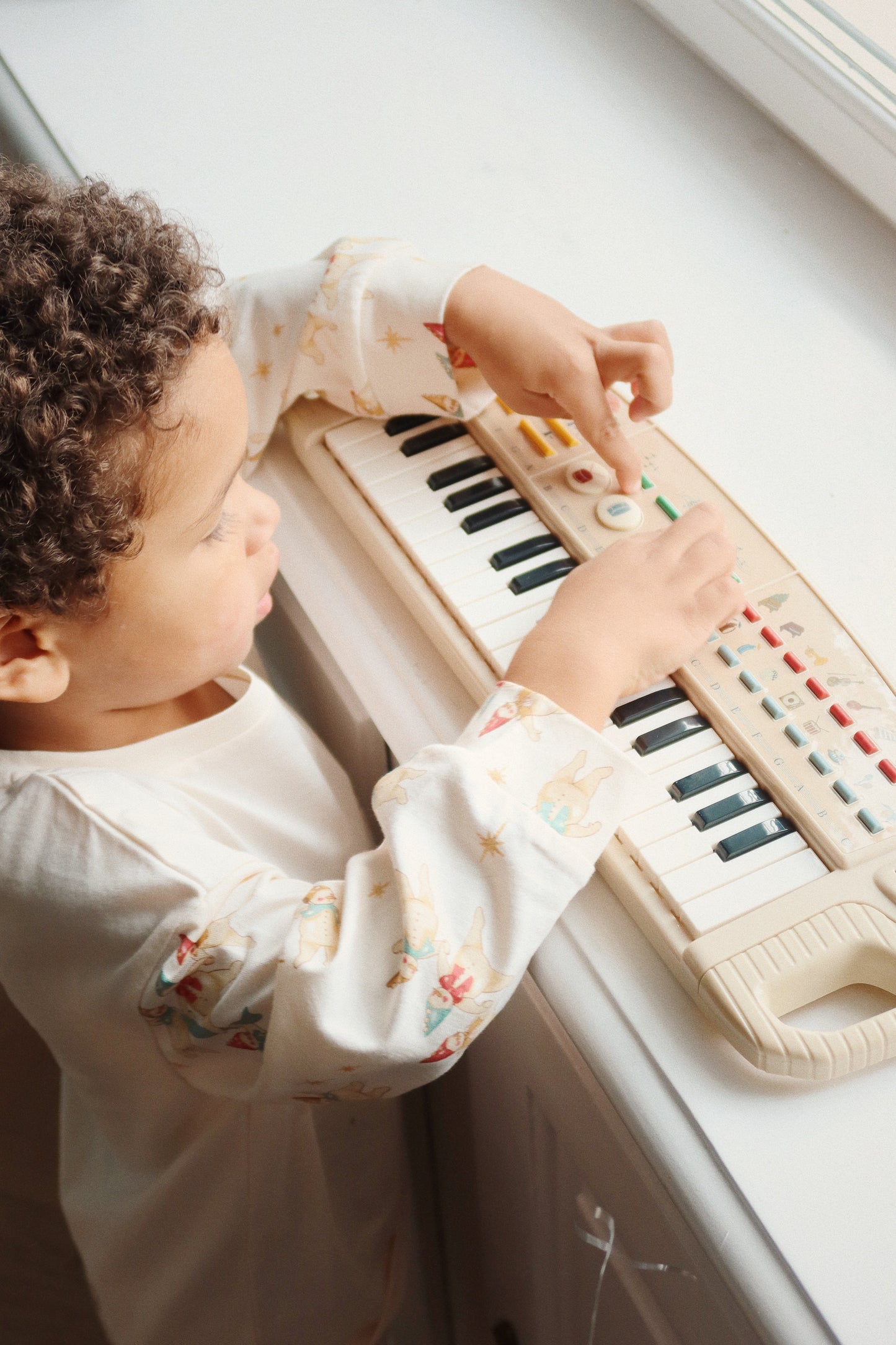 Konges Sløjd Keyboard met geluids-en opnamefunctie - Lemon