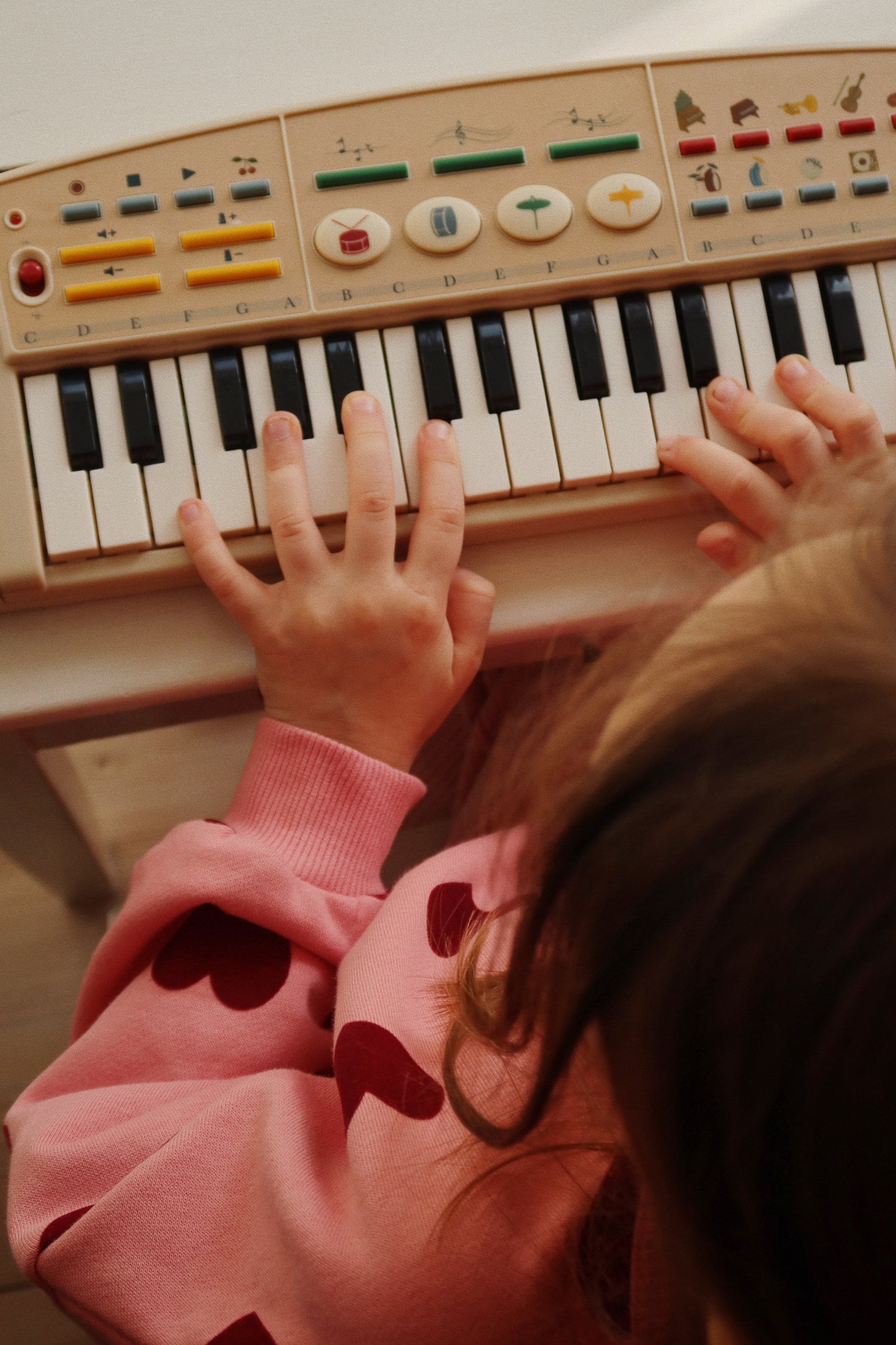 Konges Sløjd Keyboard met geluids-en opnamefunctie - Lemon