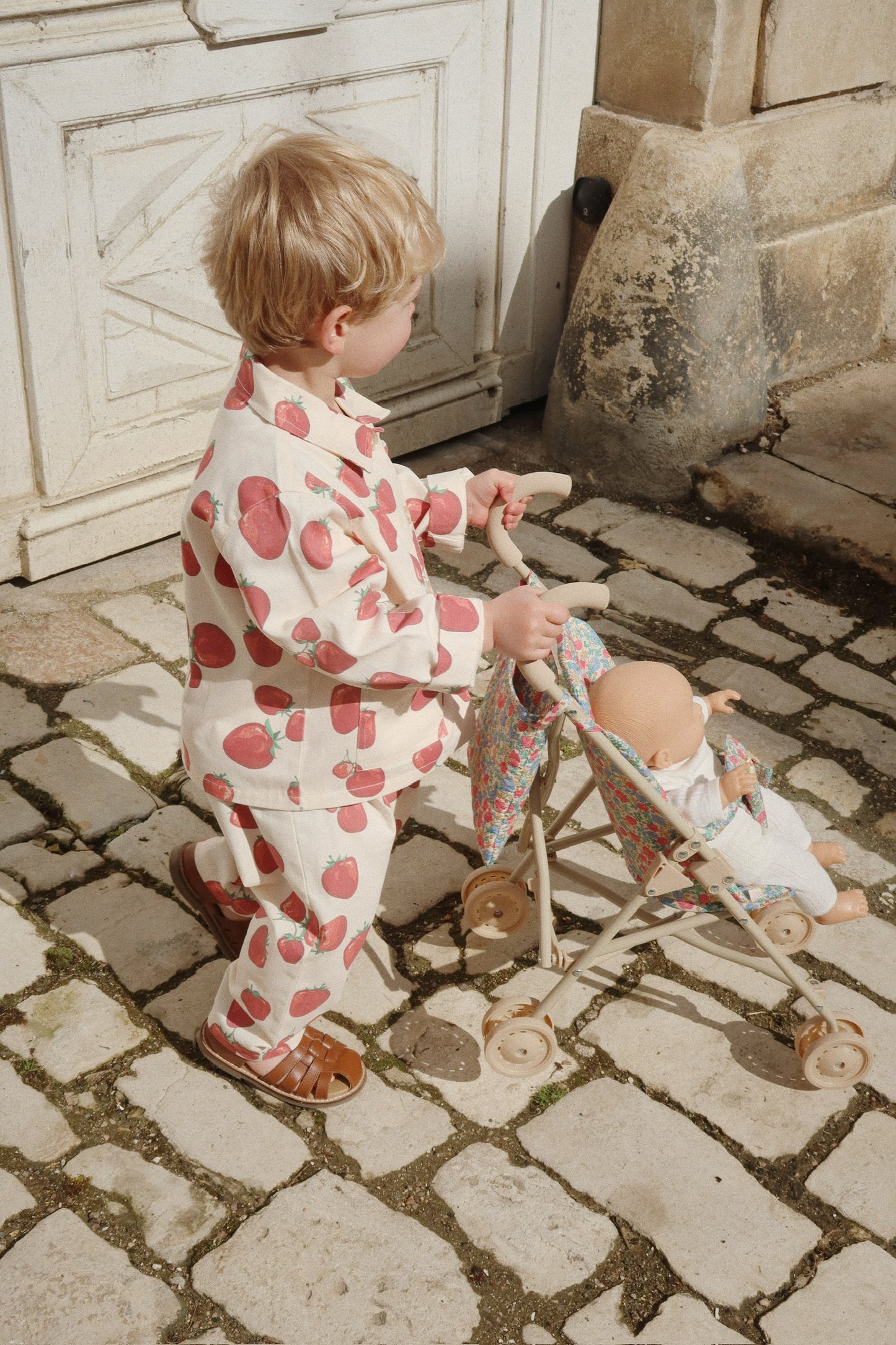 Konges Sløjd Poppenwagen/Doll Stroller/Buggy - Fiola