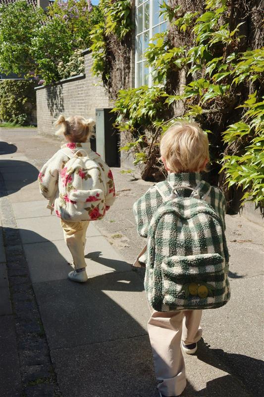 Konges Sløjd Juno Backpack/Bookbag medium - W25xD10.5xH32cm - Laurel Oak