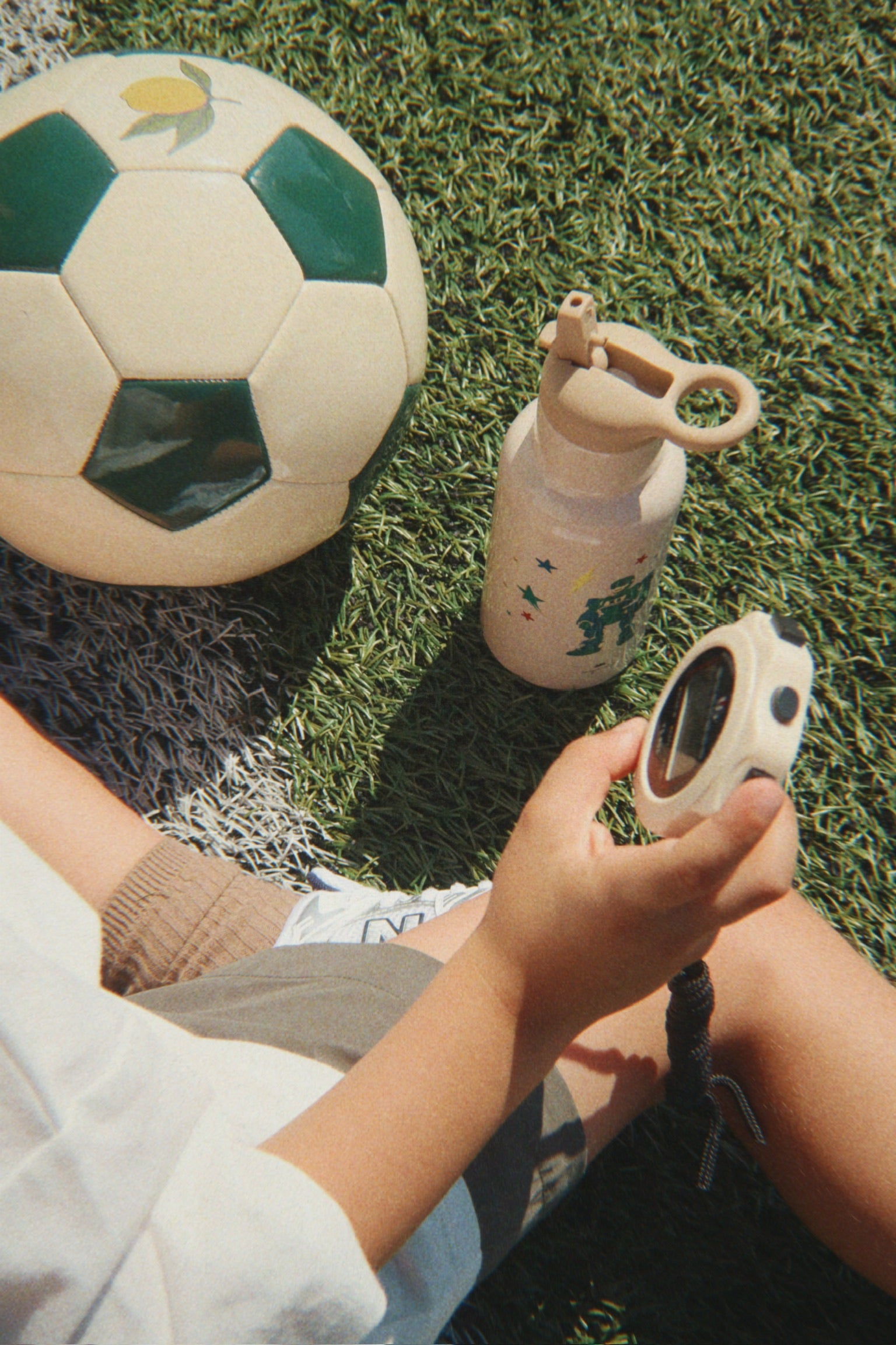 Konges Sløjd Football Set/Voetbalset - Geschikt vanaf 3 jaar - Stopwatch, Fluitje, enz - Multi