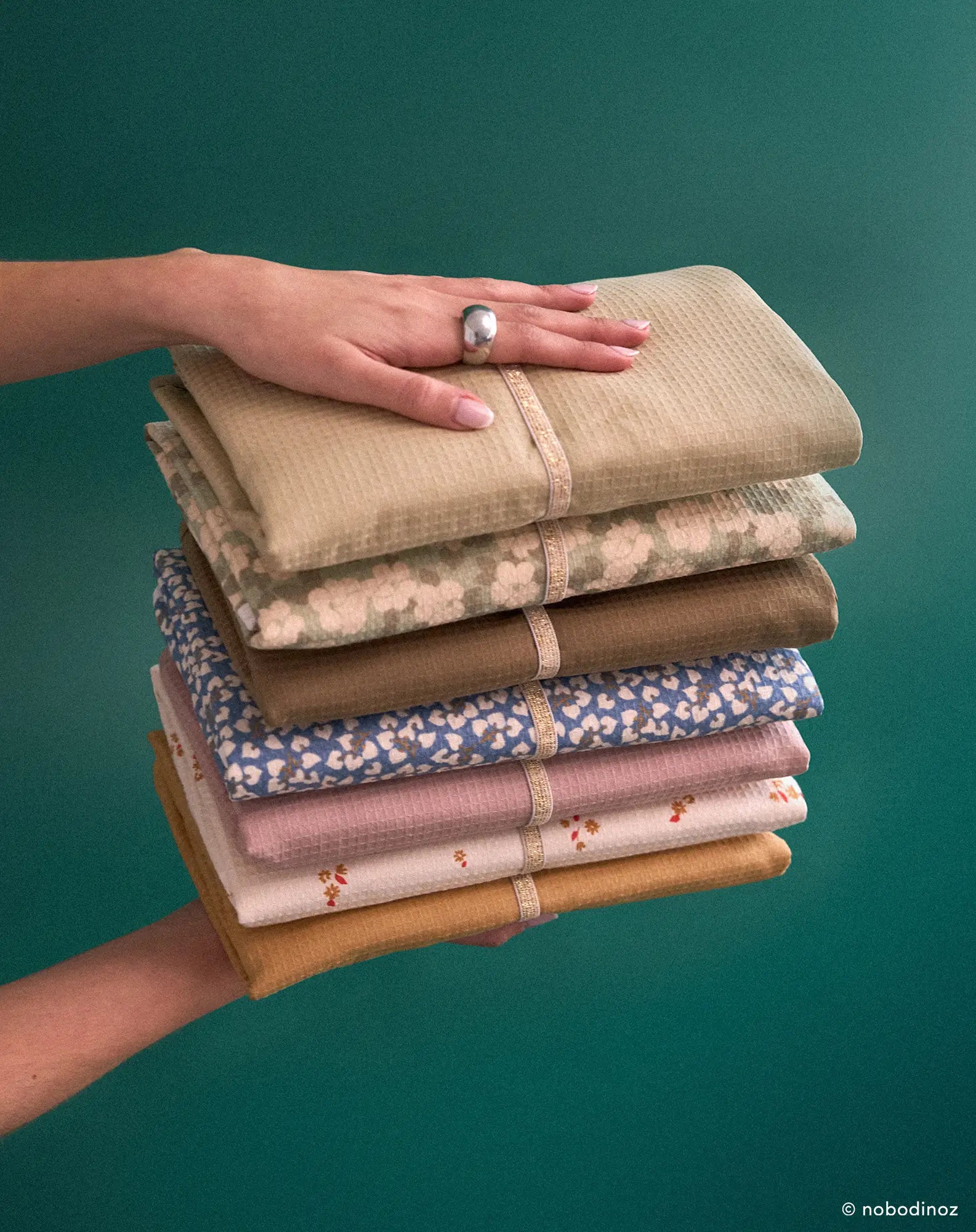 Nobodinoz Mozart Matelas à langer imperméable - Sweet Yumiko