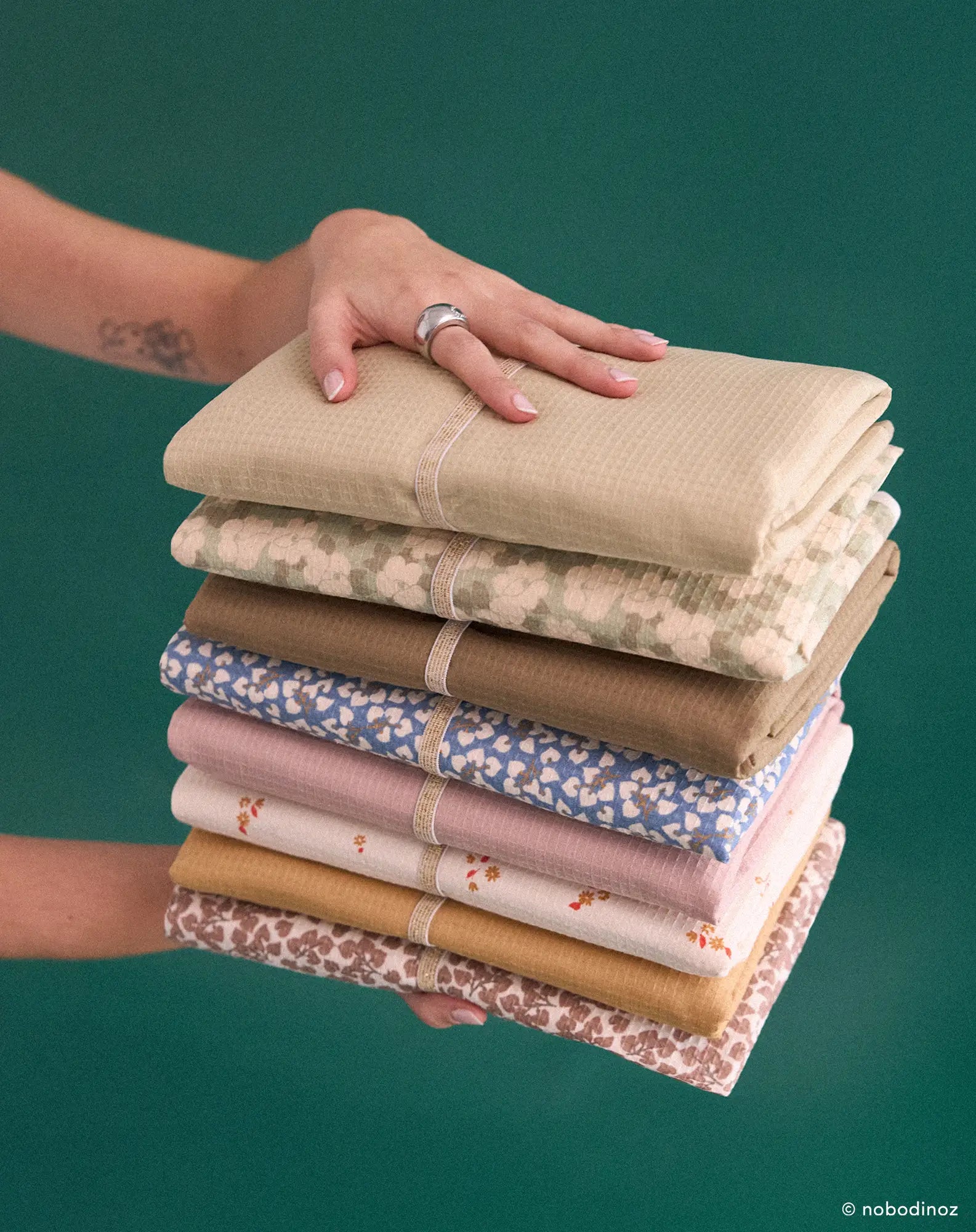 Nobodinoz Mozart Matelas à langer imperméable - Sweet Yumiko