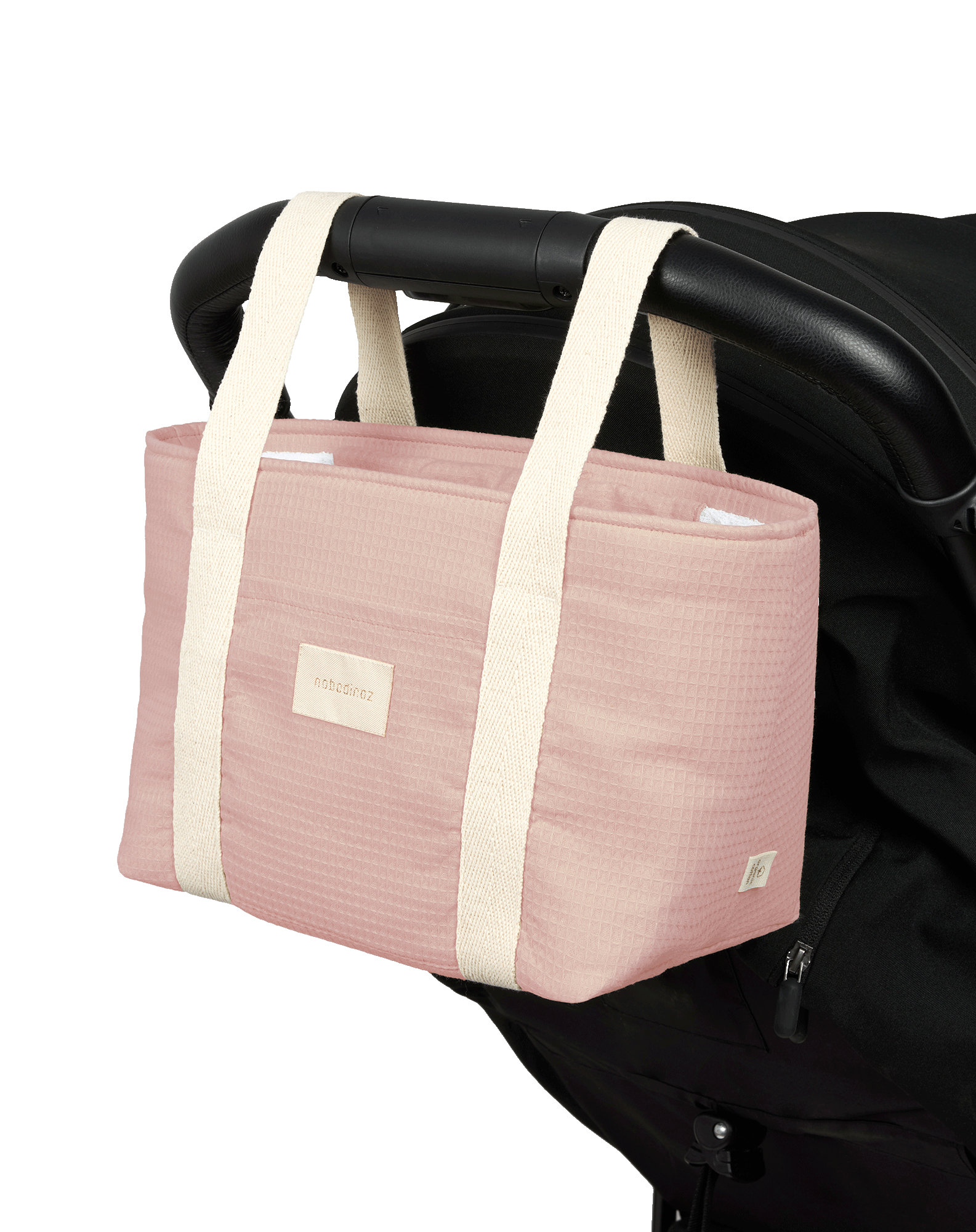 Nobodinoz Opera Waterproof Luiertas - 42x22x12cm - Mauve Pink