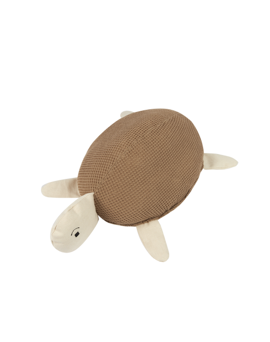 Nobodinoz Wabi-Sabi Turtle Cushion 32x14x16cm - Brown