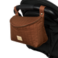 Nobodinoz Hyde Park waterproof diaper bag 32x20x14cm - Brick brown