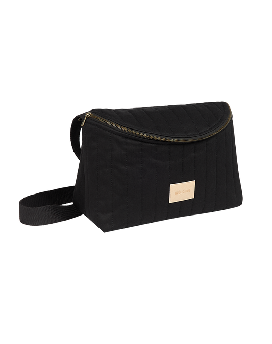 Nobodinoz Hyde Park waterdichte luiertas 32x20x14cm - Black