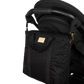 Nobodinoz Hyde Park waterproof diaper bag/backpack 32x32x14cm - Black