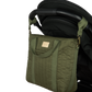 Nobodinoz Hyde Park waterproof diaper bag/backpack 32x32x14cm - London Green