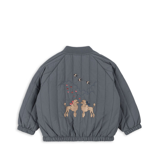 Konges Sløjd Juno Thermal Jacket/Bomber Jacket with sequins - Tuscany