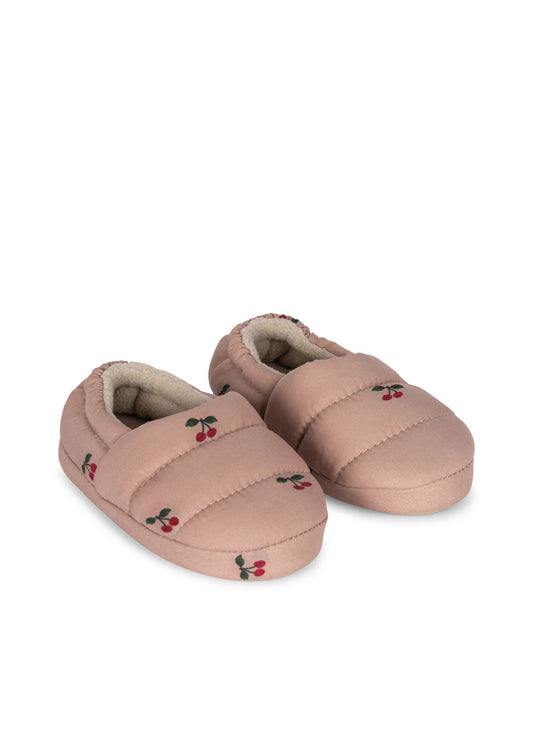 Konges Sløjd Globe Footies / Pantoffels - Cherry Blush