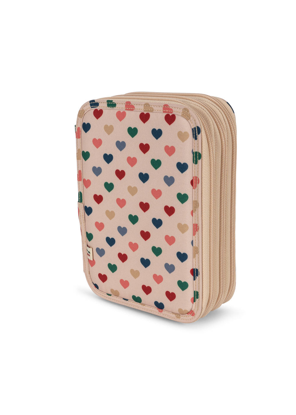 Konges Sløjd Clover Maxi Pencil Case/Pennenzak - Coeur Coloré Frappe