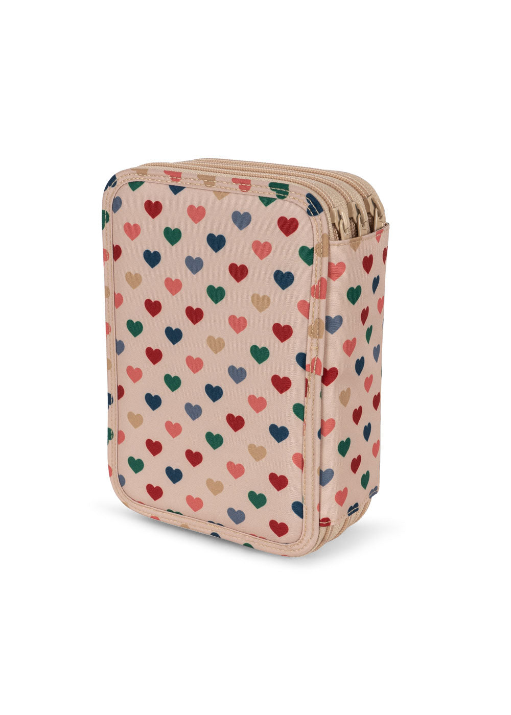 Konges Sløjd Clover Maxi Pencil Case/Pennenzak - Coeur Coloré Frappe