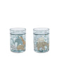 Konges Sløjd 2 Pack glitter cups - 2 pieces - Bow Kitty