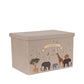 Konges Sløjd Foldable storage box - 30x32x47cm - Grand Safari