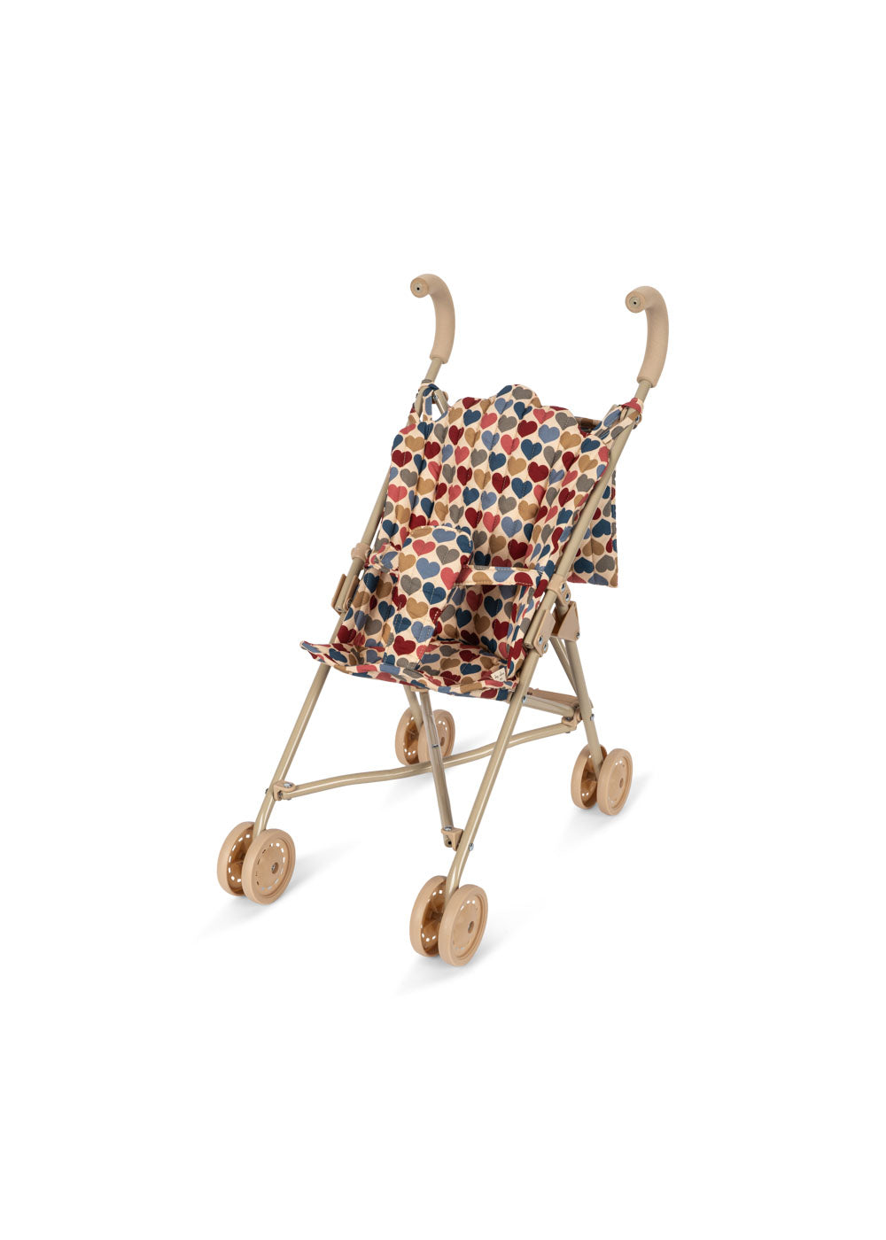 Konges Sløjd Poppenwagen/Doll Stroller/Buggy - Coeur Bisous