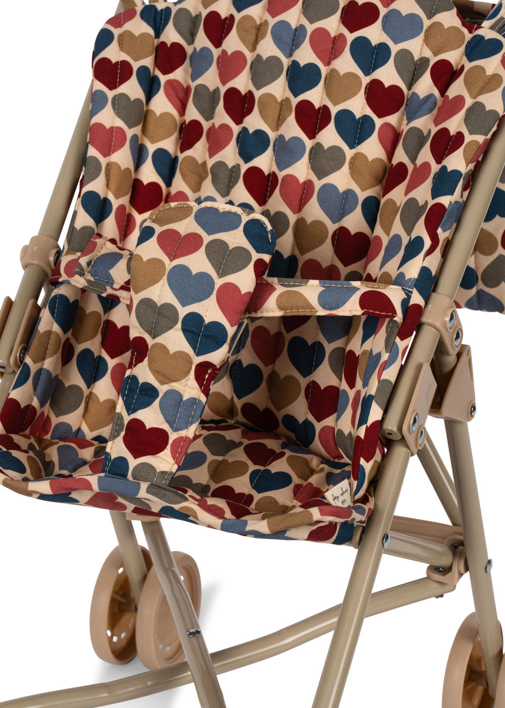 Konges Sløjd Poppenwagen/Doll Stroller/Buggy - Coeur Bisous