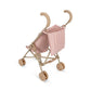 Konges Sløjd Poppenwagen/Doll Stroller/Buggy - Powder Pink Check