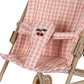 Konges Sløjd Poppenwagen/Doll Stroller/Buggy - Powder Pink Check