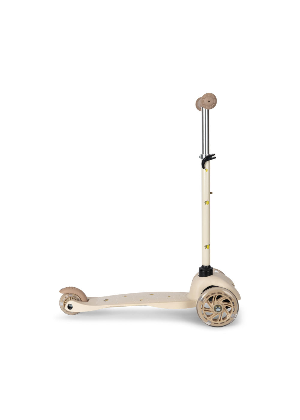 Konges Sløjd Balance bike with bell and wicker basket - Cherry