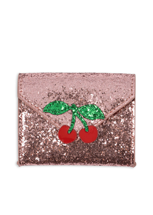 Konges Sløjd Love Letter Shoulder Bag With Glitter - Pink Glitter