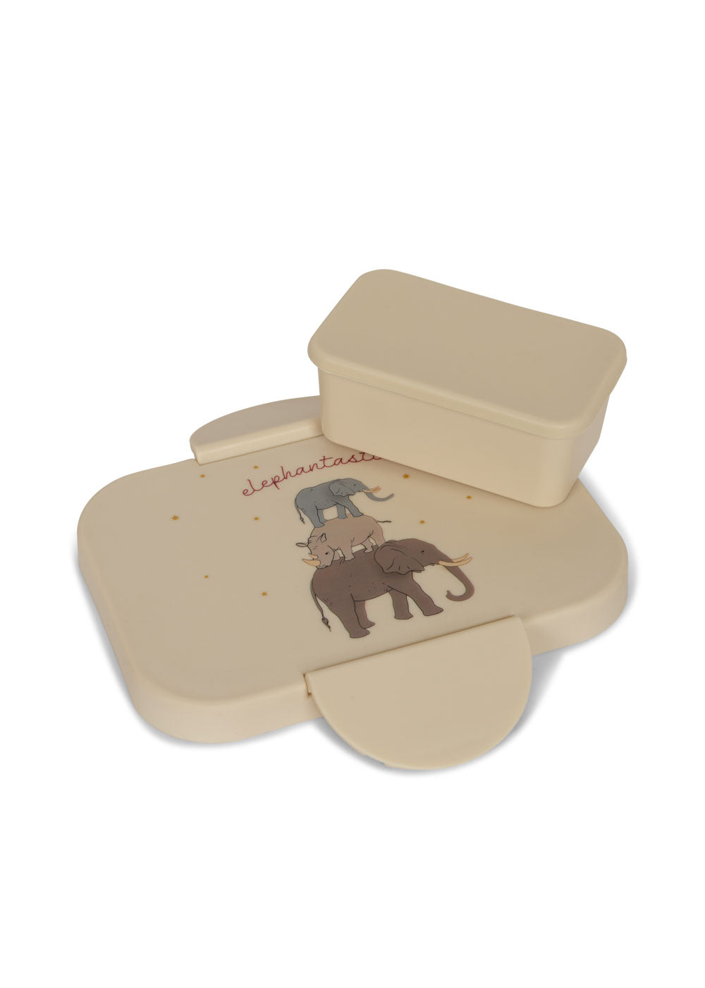 Konges Sløjd Lunch Box/Brooddoos - Safari/Elephantastic