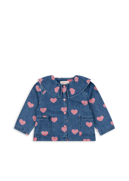 Konges Sløjd Magot Denim hemd - Bon Coeur Pink