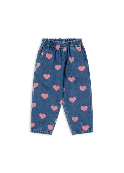 Konges Sløjd Magot Denim Broek - Bon Coeur Pink