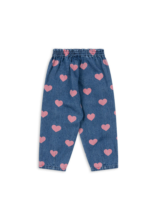 Konges Sløjd Magot Denim Broek - Bon Coeur Pink