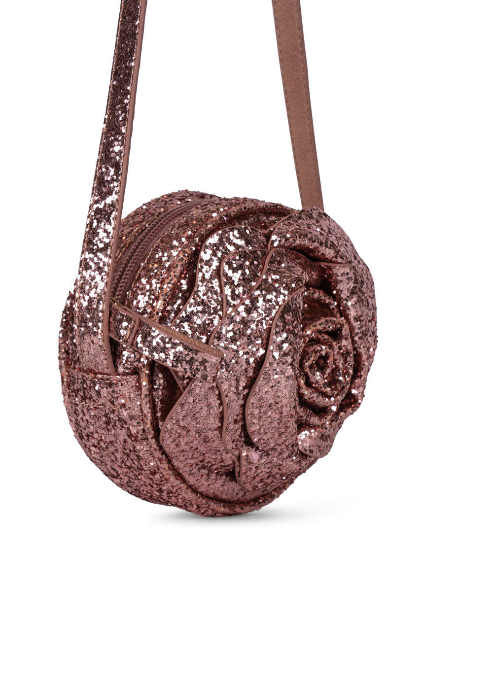 Konges Sløjd Love Letter Shoulder Bag With Glitter - Pink Glitter