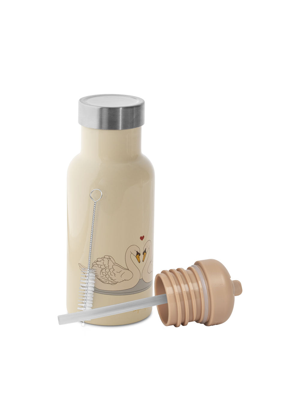 Konges Sløjd Thermo Drinkfles - Swan Beige