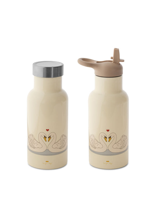 Konges Sløjd Thermo Drinkfles - Swan Beige