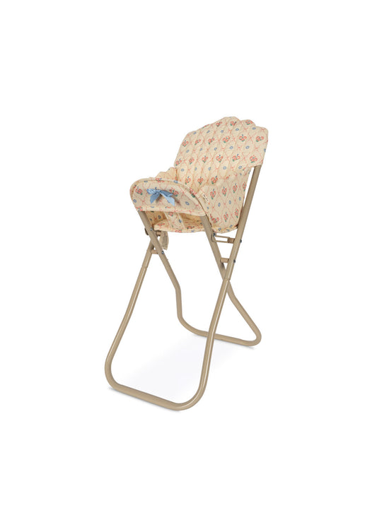 Konges Sløjd Doll High Chair - Hoge stoel voor pop - Fleur Decor