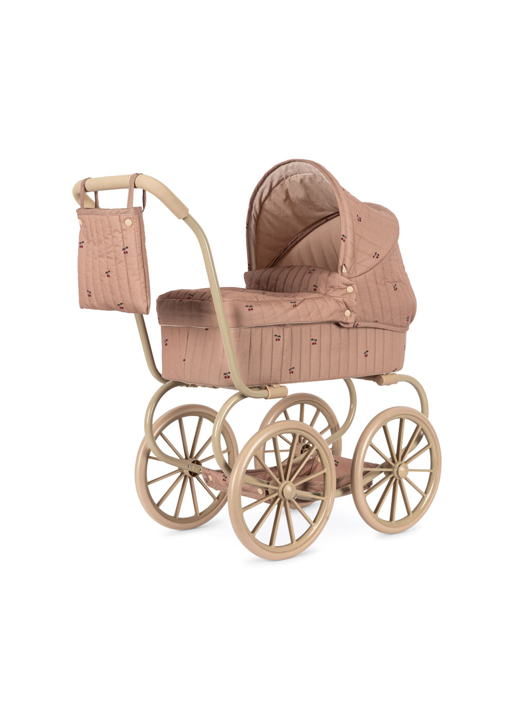 Konges Sløjd Minnie Poppagen/Doll Pram - Foldable - Cherry Blush