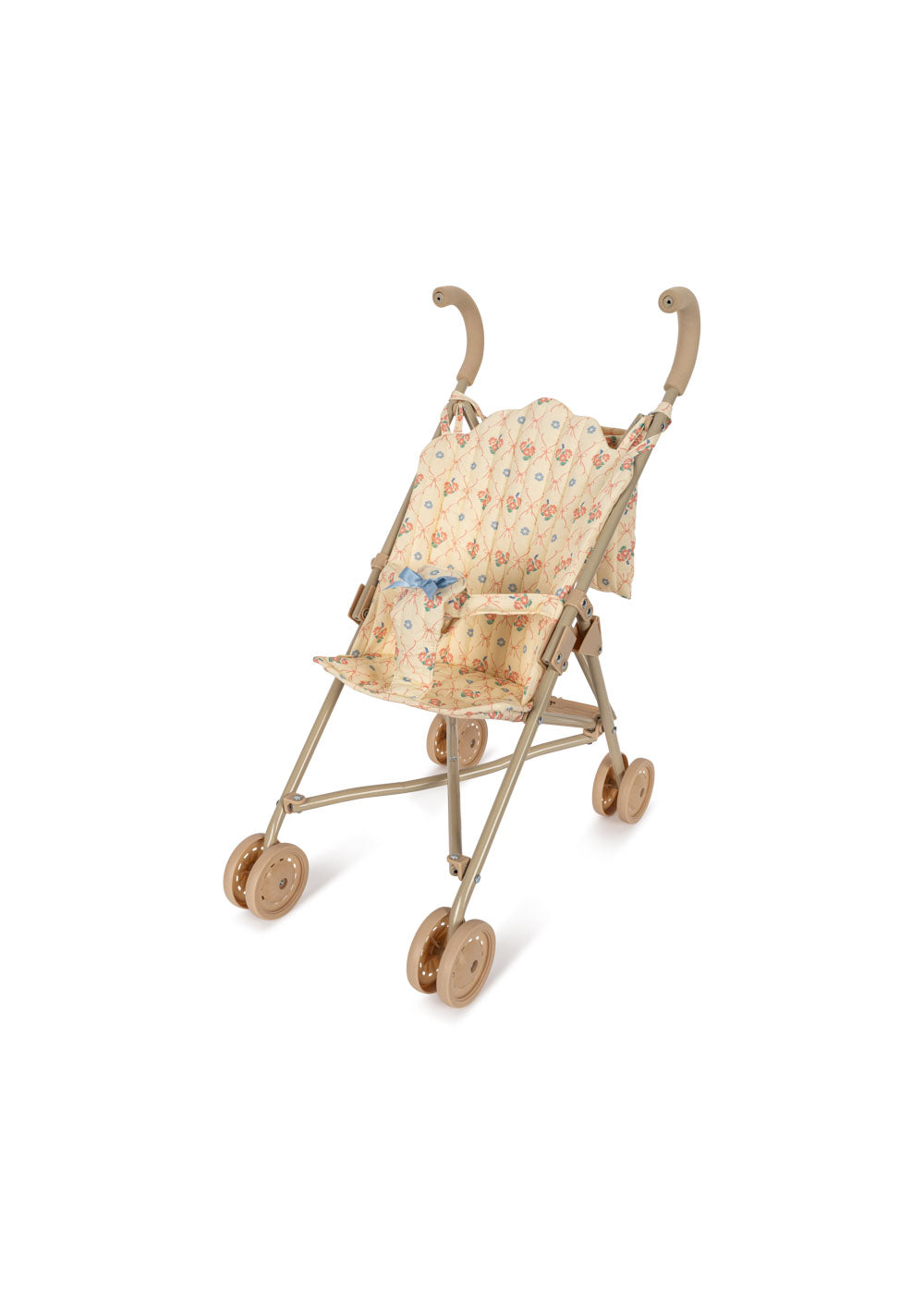 Konges Sløjd Poppenwagen/Doll Stroller/Buggy - Fleur Decor