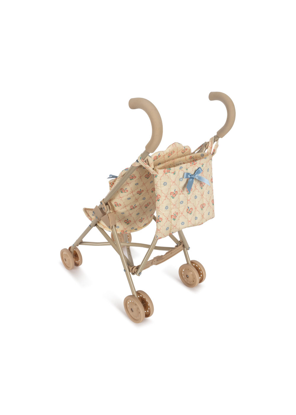 Konges Sløjd Poppenwagen/Doll Stroller/Buggy - Fleur Decor