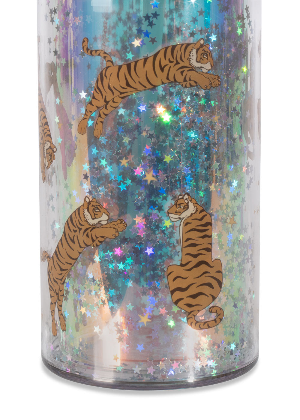 Konges Sløjd Glitter Thermo Drinkfles - Tiger