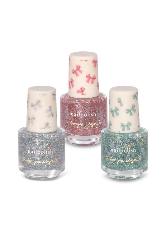 Konges Sløjd Twinkle Nail Polish/Nagellak - Set van 3 stuks