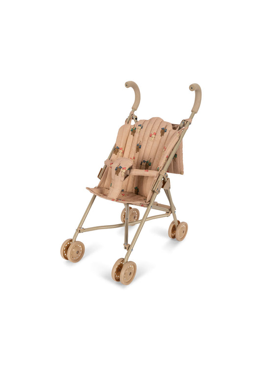 Konges Sløjd Poppenwagen/Doll Stroller/Buggy - Bow Kitty