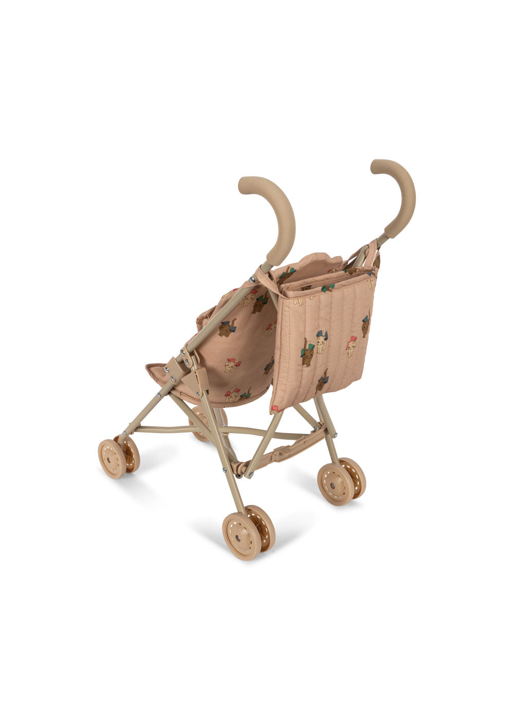 Konges Sløjd Poppenwagen/Doll Stroller/Buggy - Bow Kitty Pink