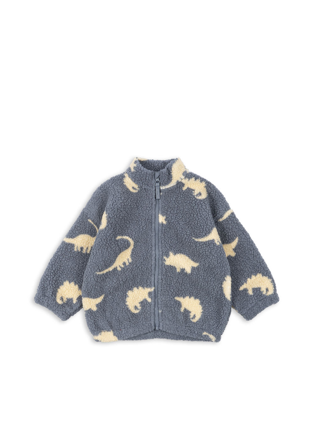 Konges Sløjd Jody Teddy Jacket/Jas met fleece - Dino Mist