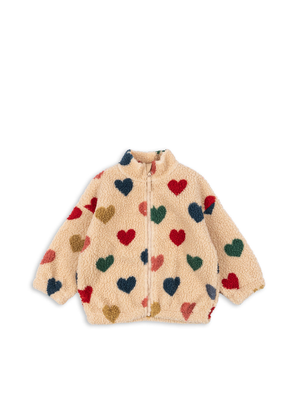 Konges Sløjd Jody Teddy Jacket/Jas met fleece - Bon Coeur Coloré