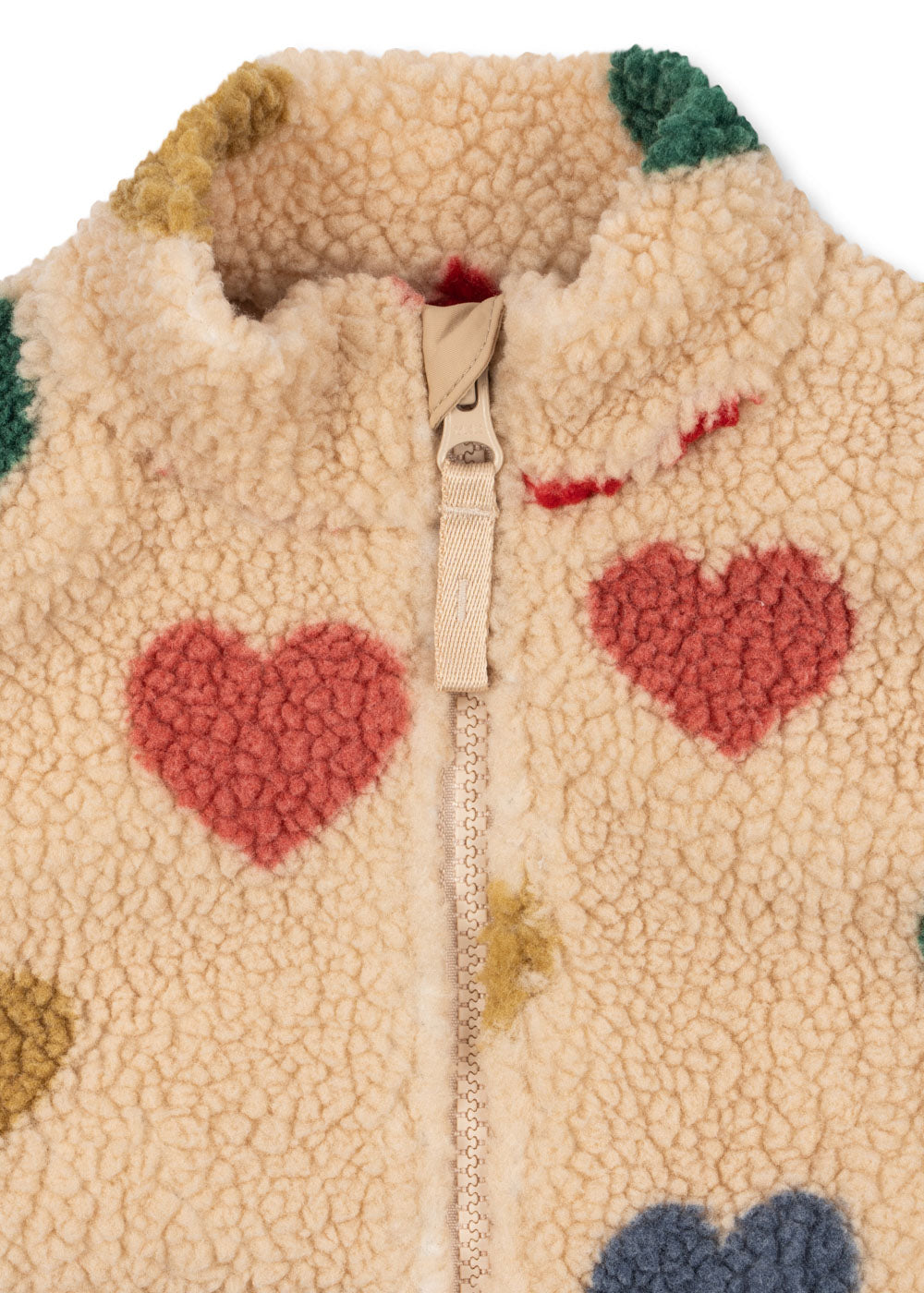 Konges Sløjd Jody Teddy Vest met fleece - Bon Coeur Coloré