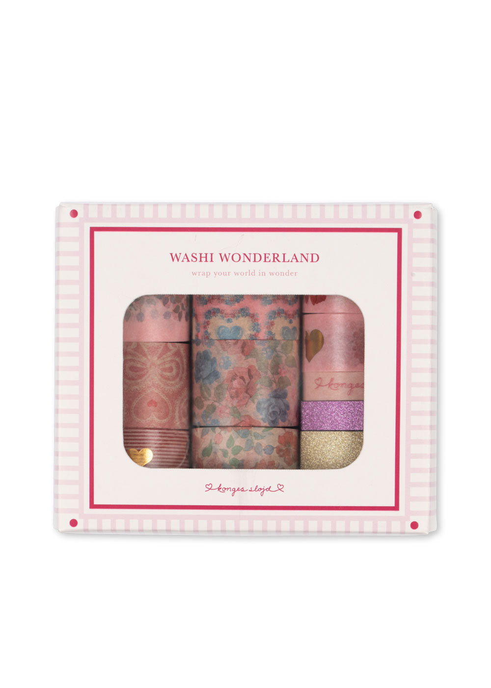 Konges Sløjd Washi Wonderland - Washi-Tape Rollen - 13 rollen