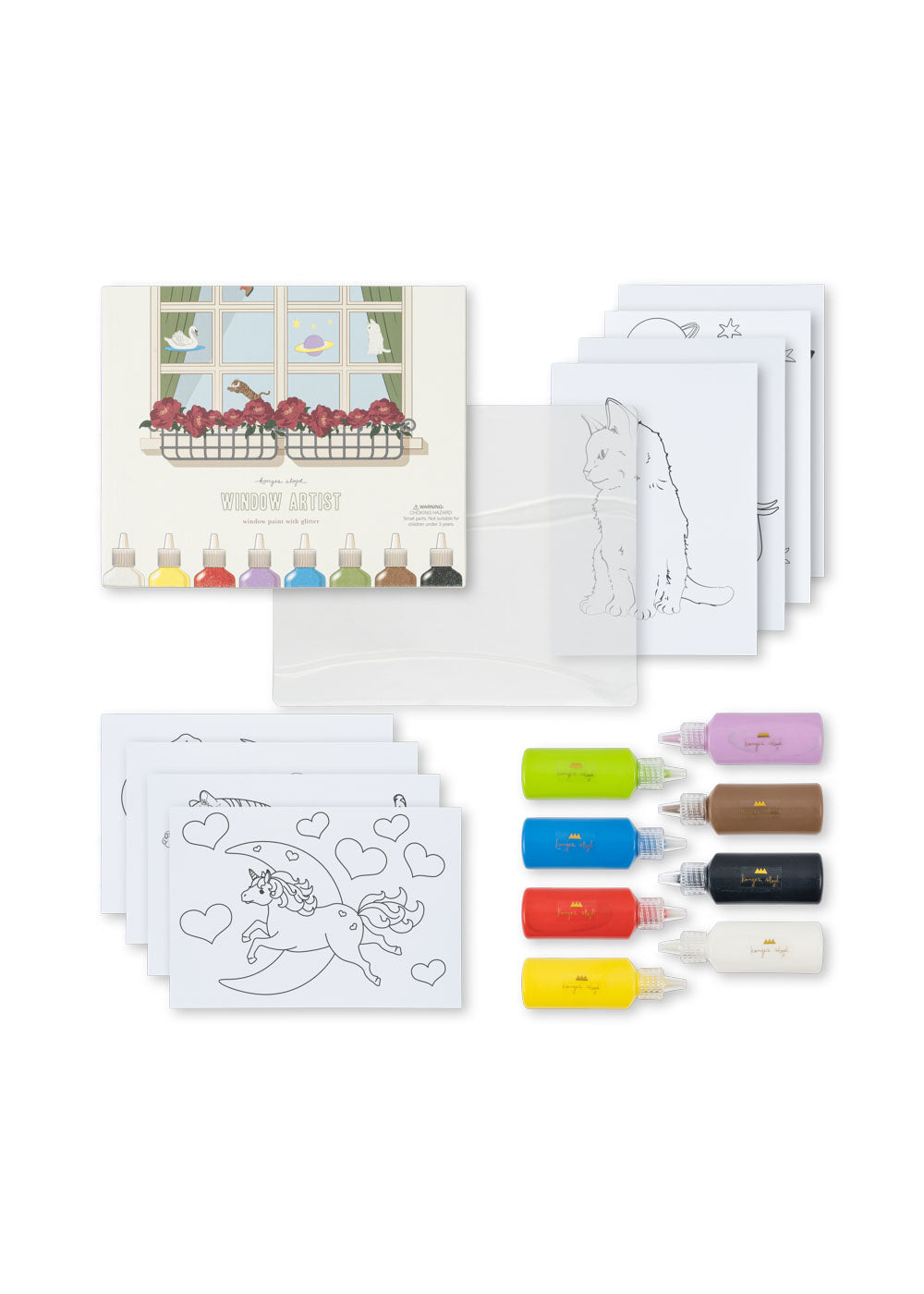 Konges Sløjd Window Artist - Raam Tekenset - Raamverf