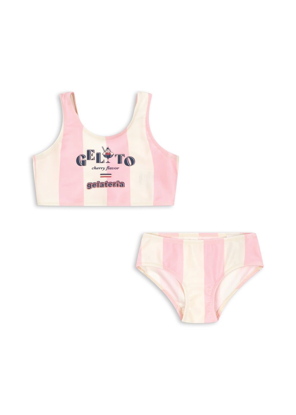 Konges Sløjd Pomia Bikini kind - Candy Rose Stripe