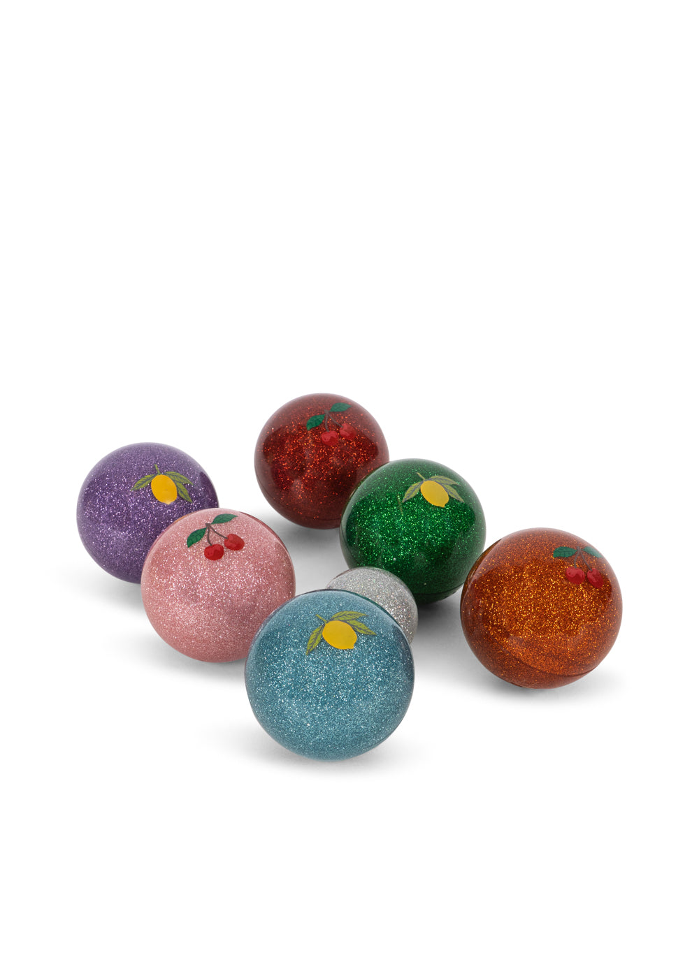 Konges Sløjd Glitter Petanque - 7 Ballen - Multi