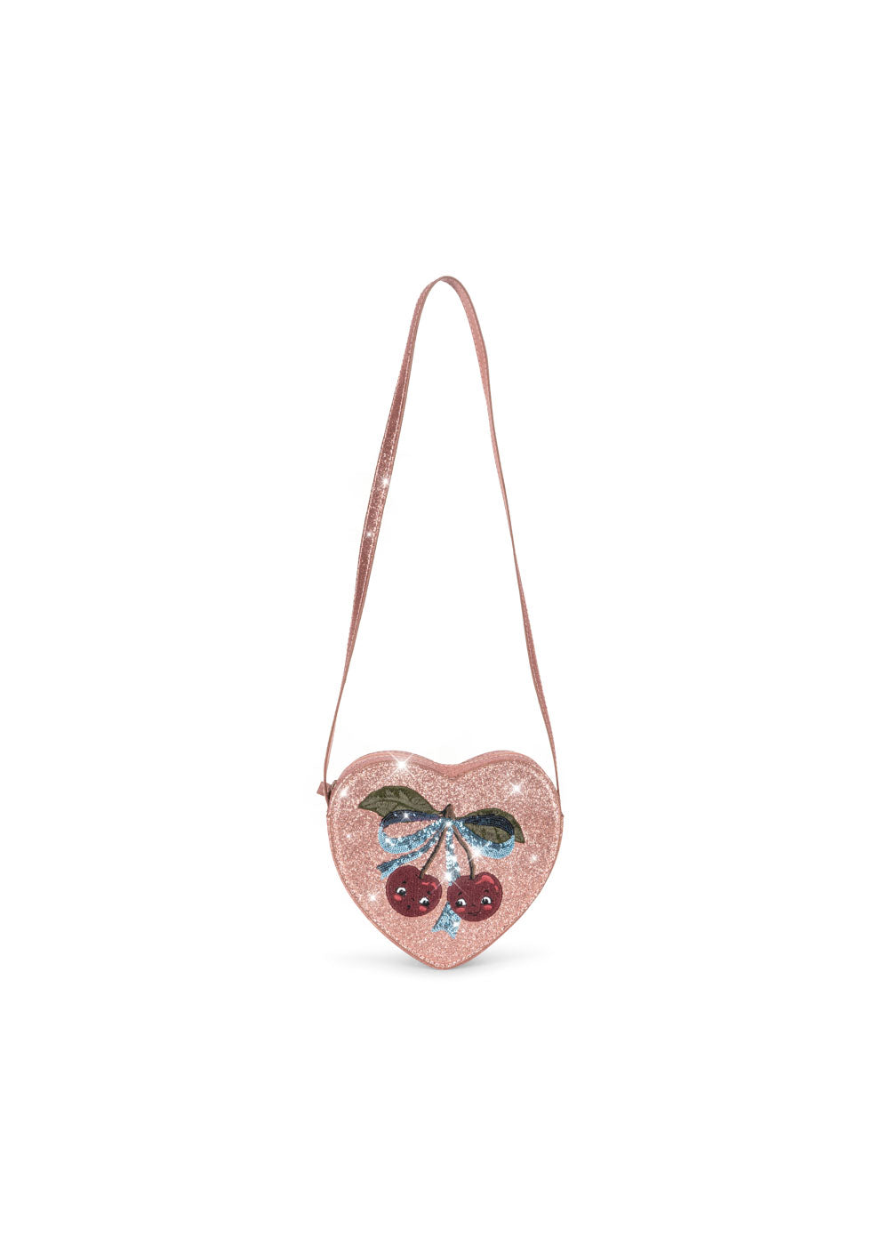 Konges Sløjd Tut Heart Shoulder bag with glitter - Sirocco