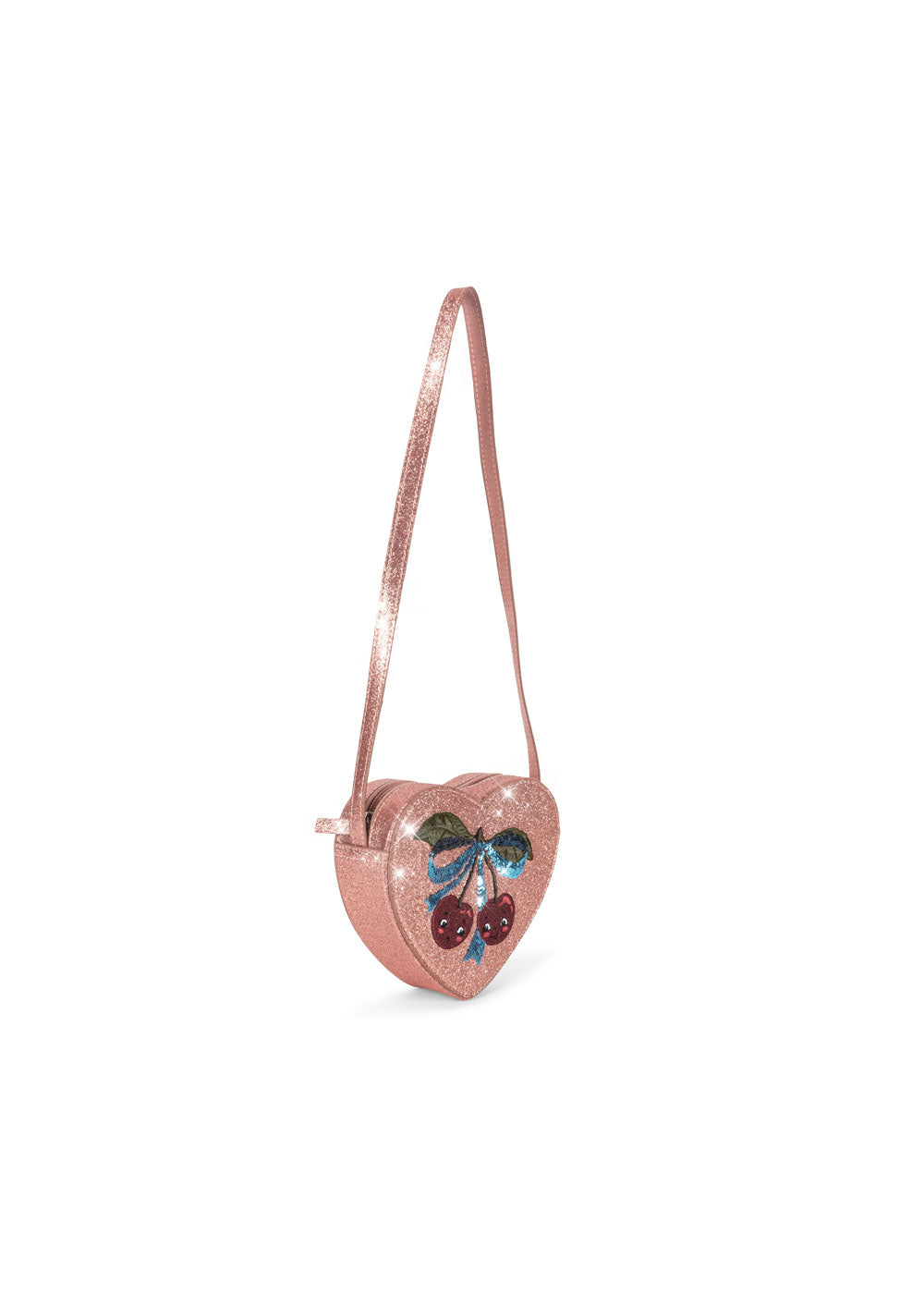 Konges Sløjd Tut Heart Shoulder bag with glitter - Sirocco